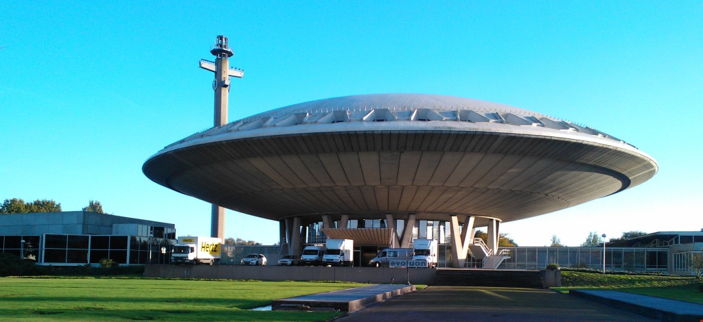 The Evoluon, Eindhoven - Conference centre and former science museum erected by Philips